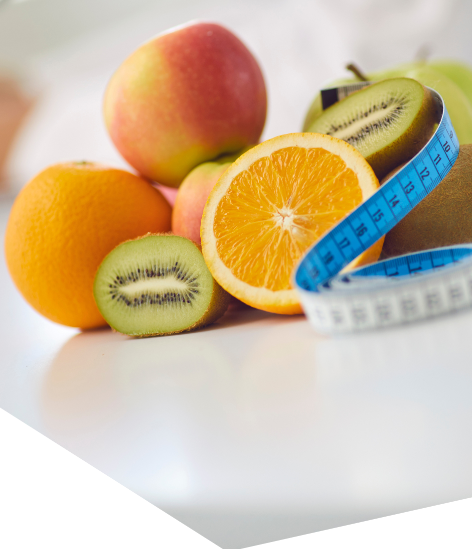 Fresh food prepared as part of a GP-led weight loss plan